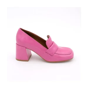 Ángel Alarcón Abdul - Block Heeled Moccasin Pump With Rounded Shapes Online