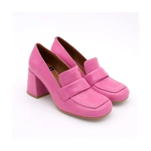 Ángel Alarcón Abdul - Block Heeled Moccasin Pump With Rounded Shapes Online