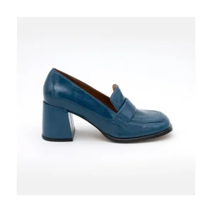 Ángel Alarcón Abdul - Block Heeled Moccasin Pump With Rounded Shapes Clearance