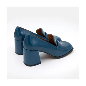 Ángel Alarcón Abdul - Block Heeled Moccasin Pump With Rounded Shapes Clearance