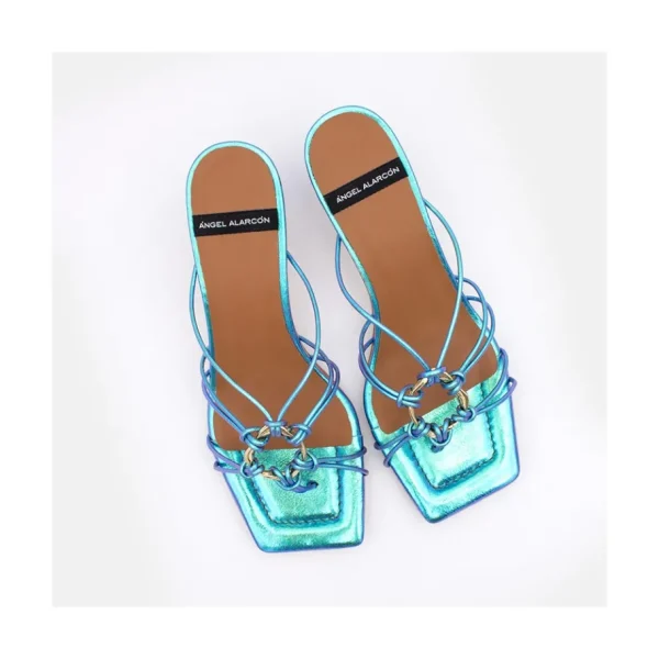 Ángel Alarcón Alexia - Iridiscence Strappy Sandals With Padded Insole Online