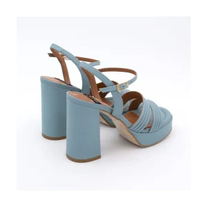 Ángel Alarcón Amber - Strap Leather Sandals With Block High Heel & Platform Outlet