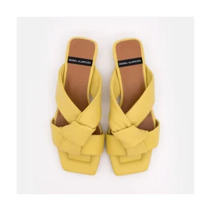 Ángel Alarcón Amos - Padded Leather Flat Sandals Discount