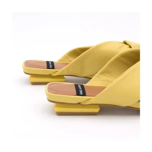 Ángel Alarcón Amos - Padded Leather Flat Sandals Discount