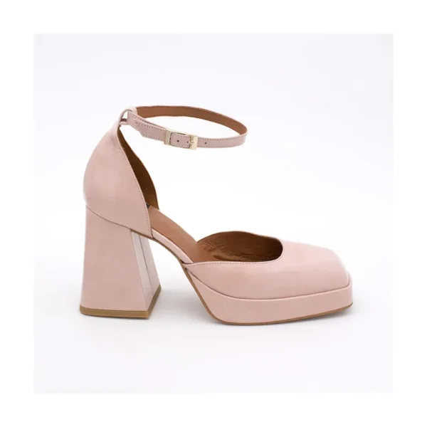 Ángel Alarcón Anna - Shiny Leather Platform & Heeled Ankle Strap D Orsay Online