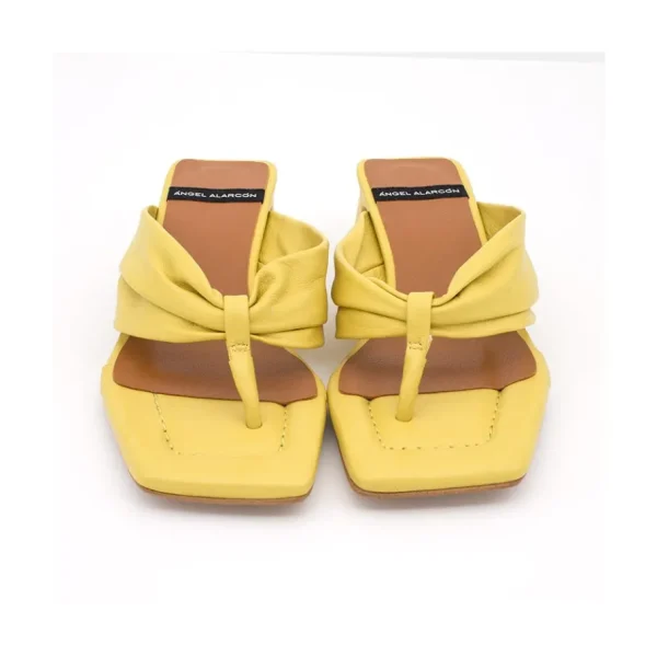 Ángel Alarcón Aretha - Toe Sandal With Low Heel Sale