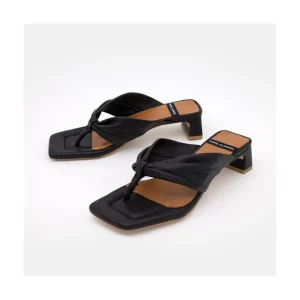 Ángel Alarcón Aretha - Toe Sandal With Low Heel Hot