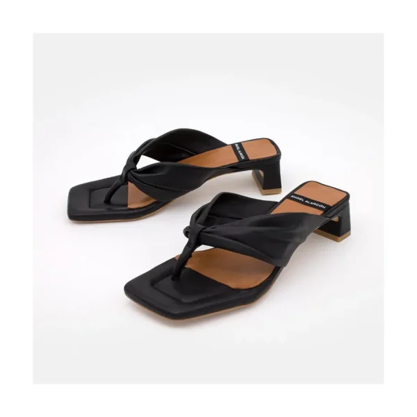Ángel Alarcón Aretha - Toe Sandal With Low Heel Hot