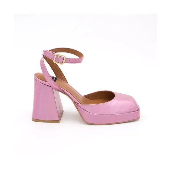 Ángel Alarcón Badda - Iridiscence Ankle Strap Shoes With Block Heel And Platform Outlet