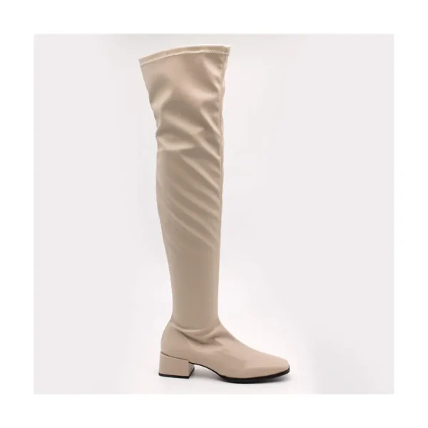 Ángel Alarcón Bette - Stretch Boot With A Very High Upper And A Low Heel Online