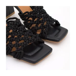 Ángel Alarcón Brigitte - Lace Up Heeled Toe Sandal New