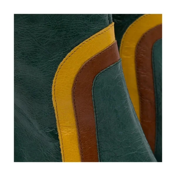 Ángel Alarcón Celine - Leather Heeled Booties New