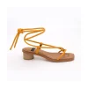 Ángel Alarcón Christie - Lace-Up Foamed Sandals Online