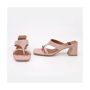 Ángel Alarcón Claudine - Leather Low Heel Sandal Online