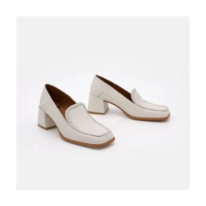 Ángel Alarcón Deneuve - Heeled Leather Loafer Outlet