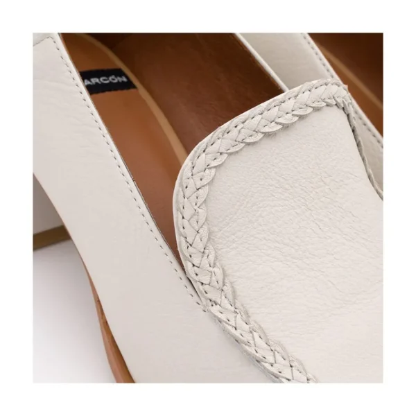 Ángel Alarcón Deneuve - Heeled Leather Loafer Outlet