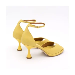 Ángel Alarcón Dennis - D Orsay Leather Sandals With Desing Cone Heel Outlet