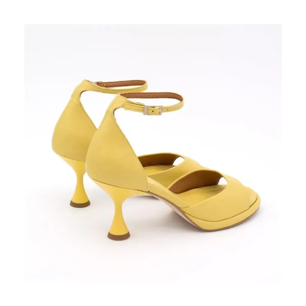 Ángel Alarcón Dennis - D Orsay Leather Sandals With Desing Cone Heel Outlet