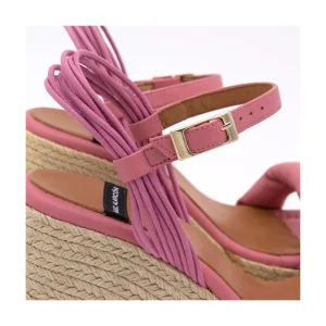 Ángel Alarcón Diane - Foamed Wedge Leather Sandals Outlet