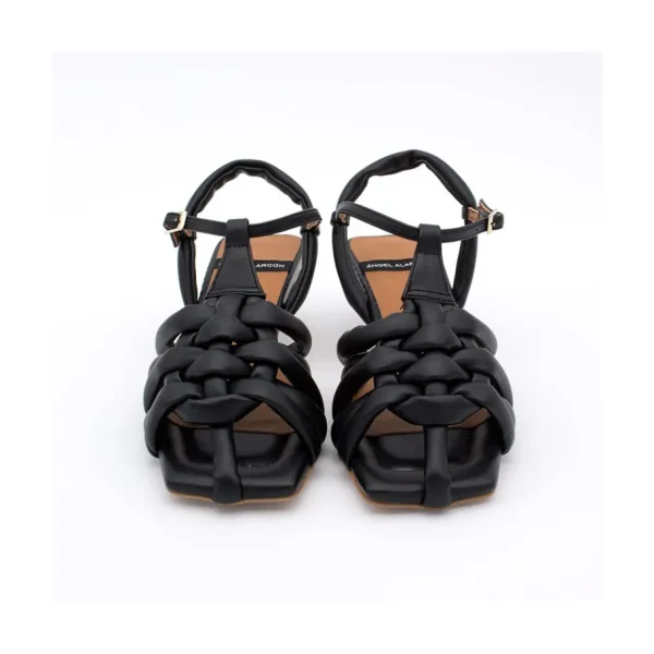 Ángel Alarcón Donna - Low Heel Strappy Sandals Best