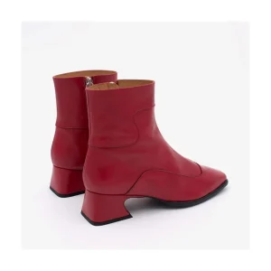 Ángel Alarcón Enara - Woman Leather Ankle Boots With A Low And Comfortable Heel Discount