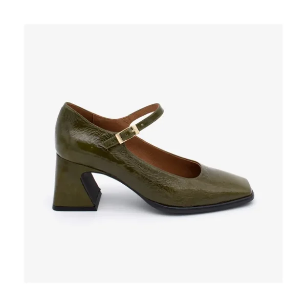 Ángel Alarcón Faray - Leather Heeled Mary Jane Shoes Discount