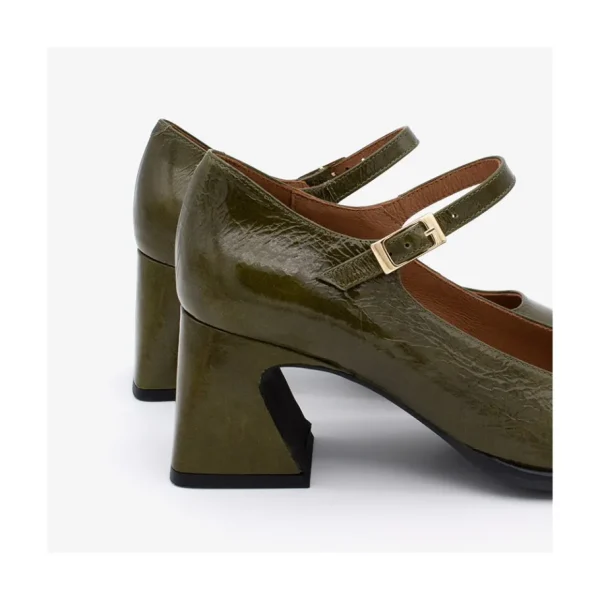 Ángel Alarcón Faray - Leather Heeled Mary Jane Shoes Discount