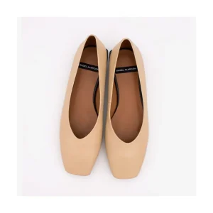 Ángel Alarcón Hebe - Leather Square Toe Flat Fashion