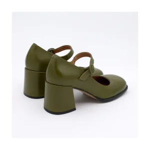 Ángel Alarcón Jett - Block Heeled Mary Jane Shoes With Rounded Shapes Discount