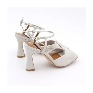 Ángel Alarcón Karyn - Leather High Heel Sandals With Padded Insole Discount