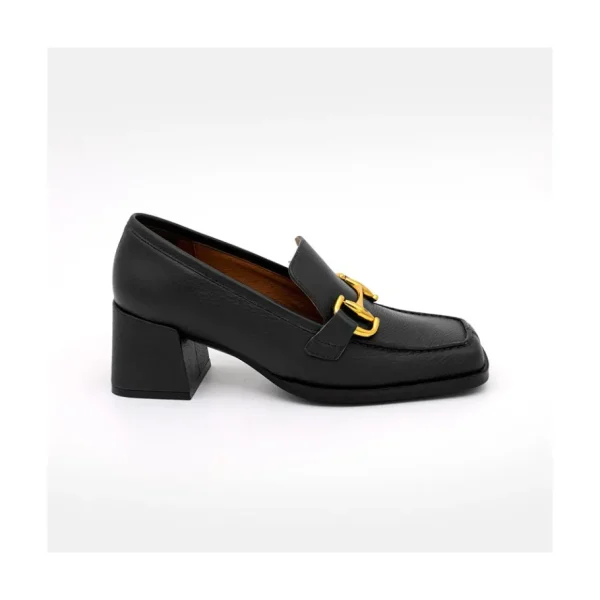 Ángel Alarcón Kiski - Leather Block Heel Women S Moccasin Clearance