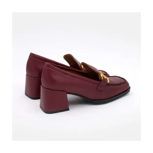 Ángel Alarcón Kiski - Leather Block Heel Women S Moccasin Hot