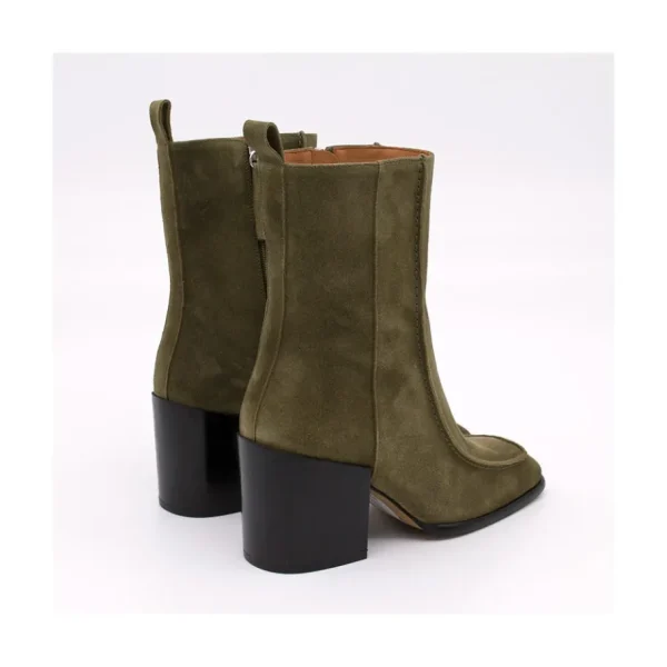 Ángel Alarcón Lebrock - Suede Comfortable Women S Ankel Boots With Comfy Heel Best