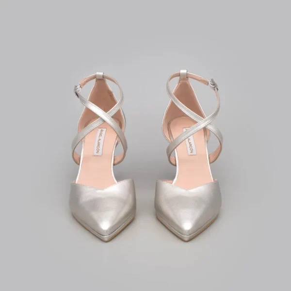 Ángel Alarcón Liliam - Comfortable, Medium Heel And Low Platform Wedding Shoes Discount