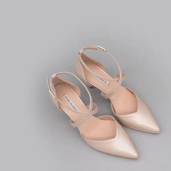 Ángel Alarcón Liliam - Comfortable, Medium Heel And Low Platform Wedding Shoes Hot