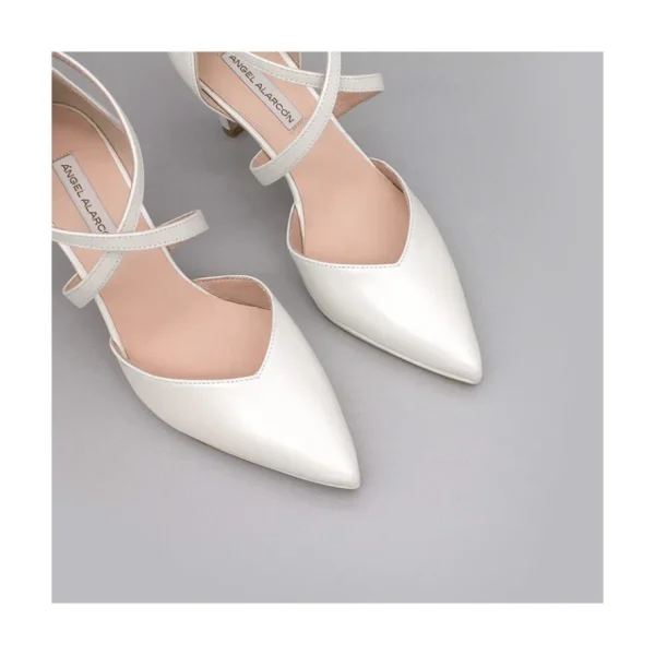 Ángel Alarcón Liliam - Comfortable, Medium Heel And Low Platform Wedding Shoes Sale