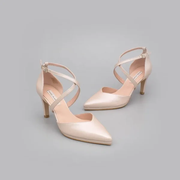 Ángel Alarcón Liliam - Comfortable, Medium Heel And Low Platform Wedding Shoes Hot