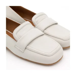 Ángel Alarcón Lisa - Leather Rounded Toe Leather Woman Mocassin Discount