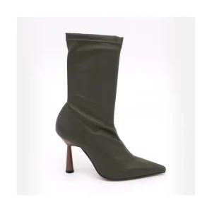 Ángel Alarcón Lori - Stretch Ankle Boot With High Heel And Pointed Toe Sale