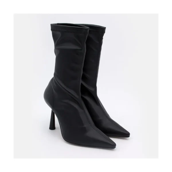 Ángel Alarcón Lori - Stretch Ankle Boot With High Heel And Pointed Toe Hot