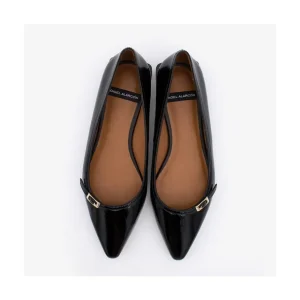 Ángel Alarcón Lua - Shiny Leather Pointed Toe Flats New