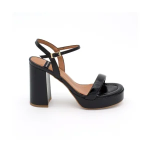 Ángel Alarcón Mandy - Leather Foamed Sandals With Platform & High Heels Discount