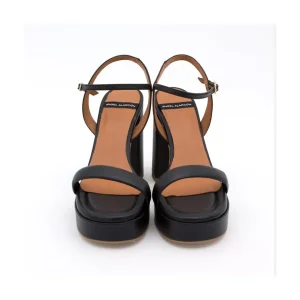 Ángel Alarcón Mandy - Leather Foamed Sandals With Platform & High Heels Clearance