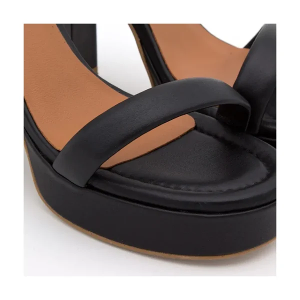 Ángel Alarcón Mandy - Leather Foamed Sandals With Platform & High Heels Clearance