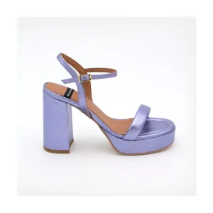 Ángel Alarcón Mandy - Leather Sandals With Platform & High Heels Online