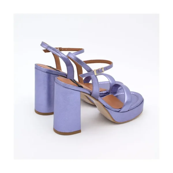 Ángel Alarcón Mandy - Leather Sandals With Platform & High Heels Online