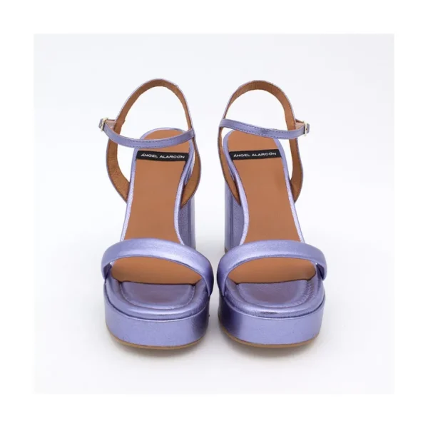 Ángel Alarcón Mandy - Leather Sandals With Platform & High Heels Online