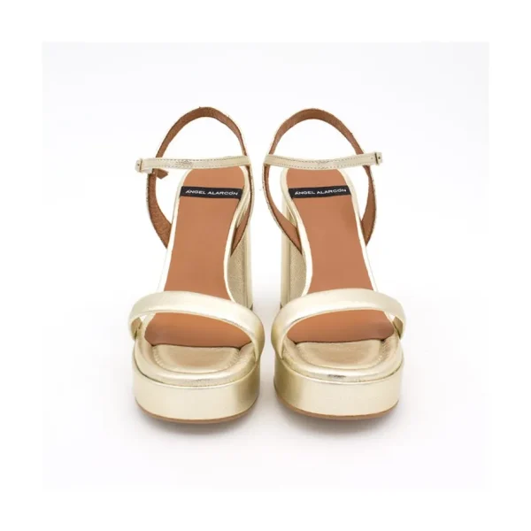 Ángel Alarcón Mandy - Leather Sandals With Platform & High Heels Clearance