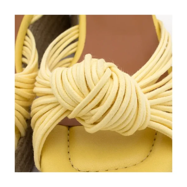 Ángel Alarcón Martha - Foamed Wedge Leather Sandals Best