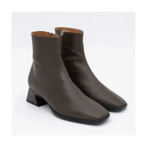 Ángel Alarcón Masha - Comfortable Leather Woman Booties With Low Heel Sale